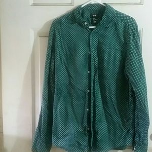 Mens Button down collared shirt